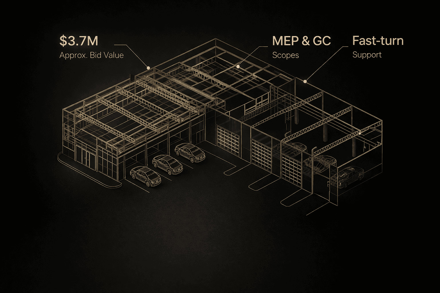 Hanover Honda estimating project visual